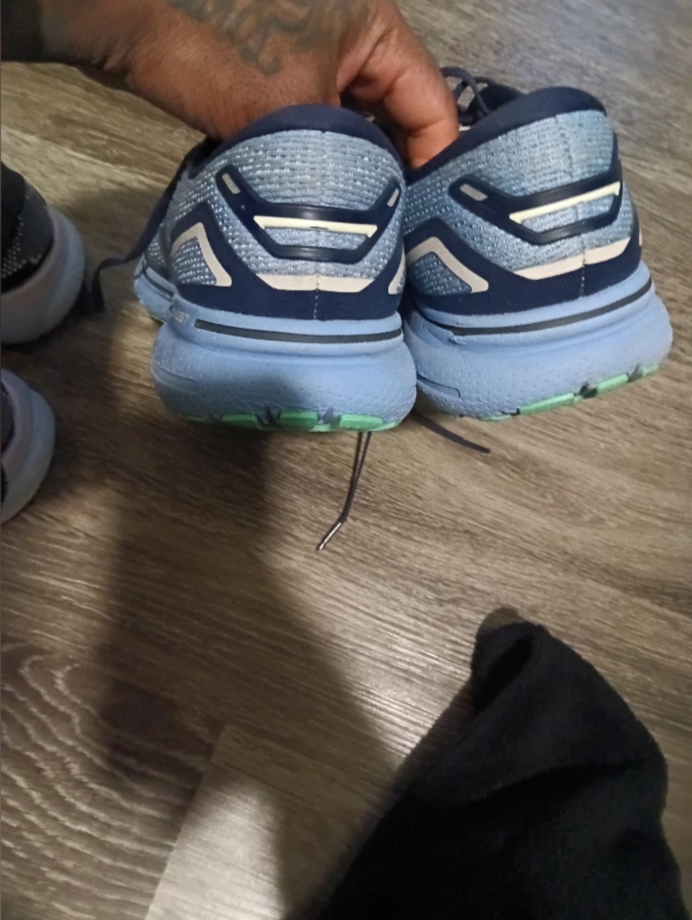 Brooks Ghost 15 Women’s Size 11 Running Shoes ‘vista Blue/linen’ - Picture 3 of 10